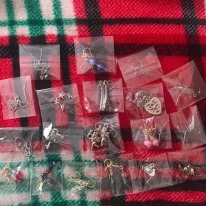19 individually packed earrings